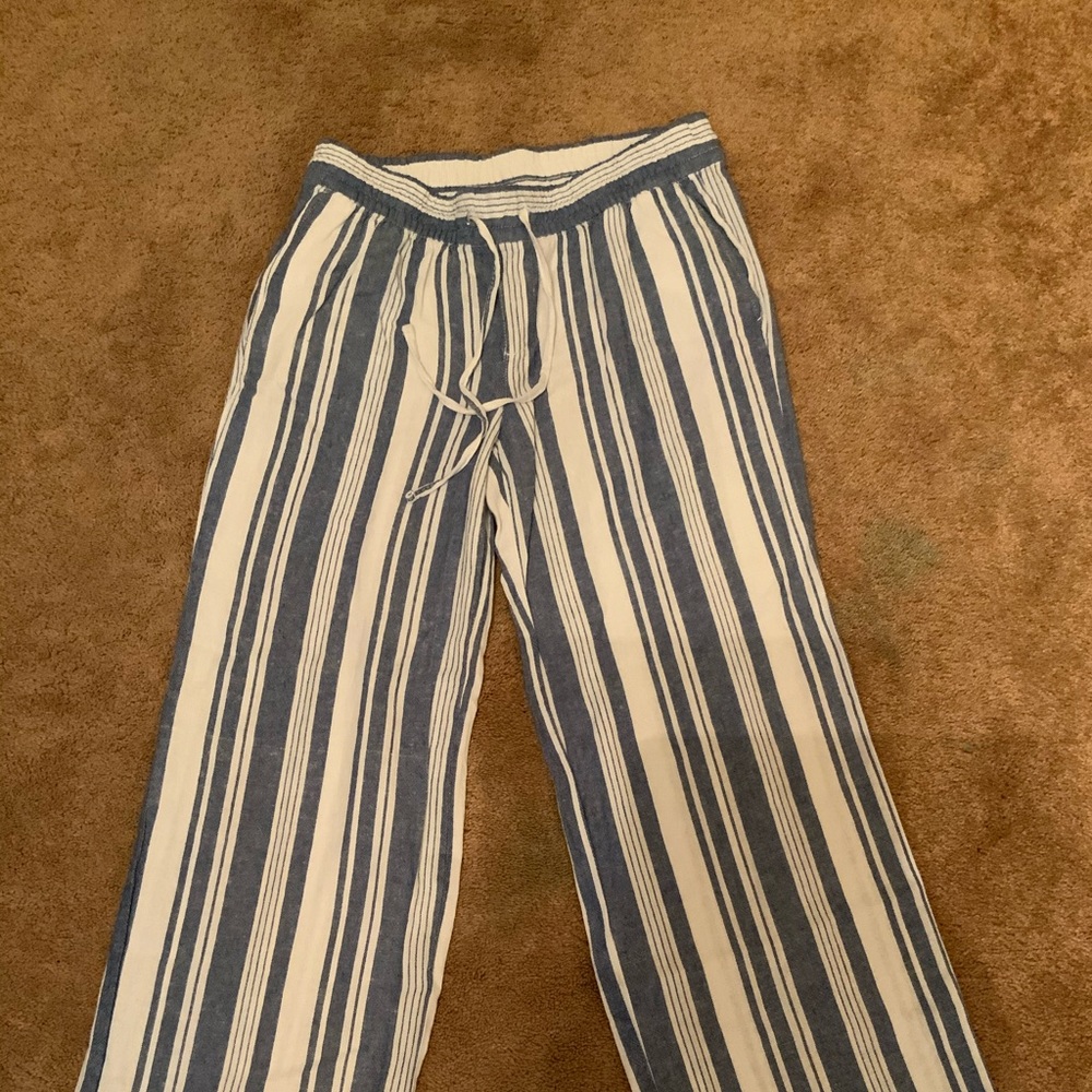 Breezy Old Navy striped pants